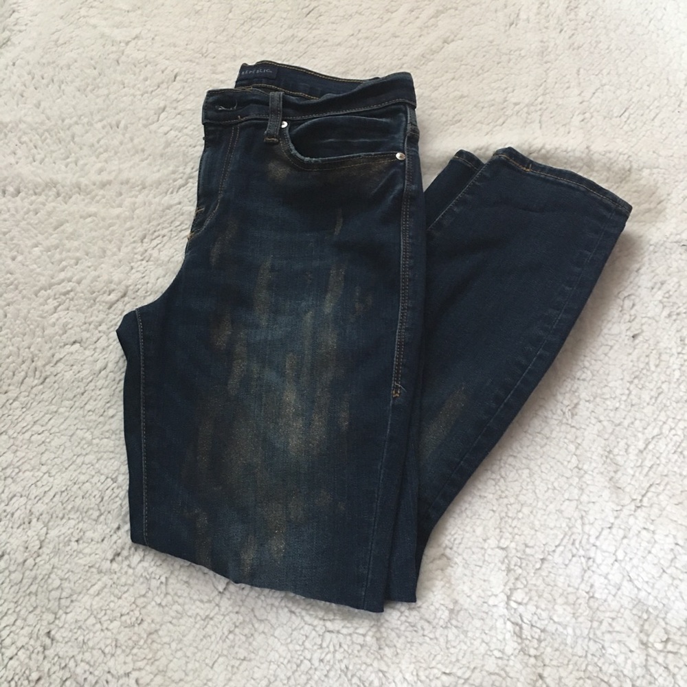 ROCK & REPUBLIC Womens Berlin Skinny Jeans Size 10